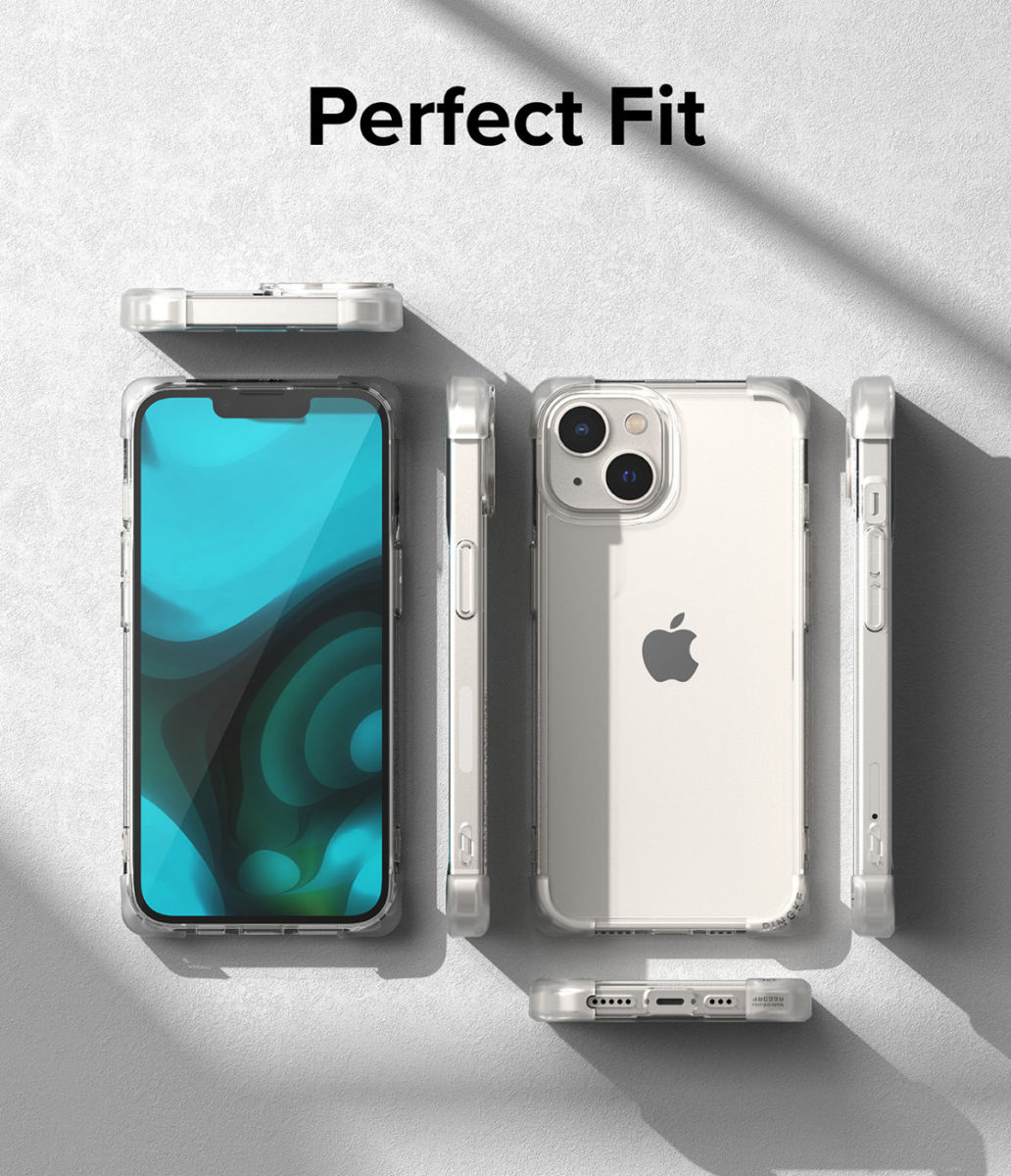 Ringke Fusion Bumper Apple iPhone 14 Hoesje Back Cover Transparant afbeelding 8