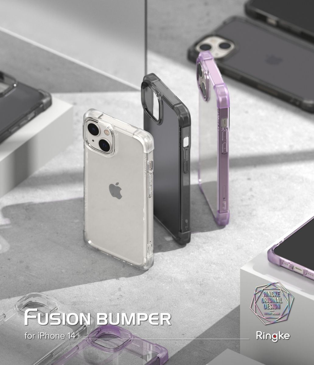 Ringke Fusion Bumper Apple iPhone 14 Hoesje Back Cover Transparant afbeelding 10