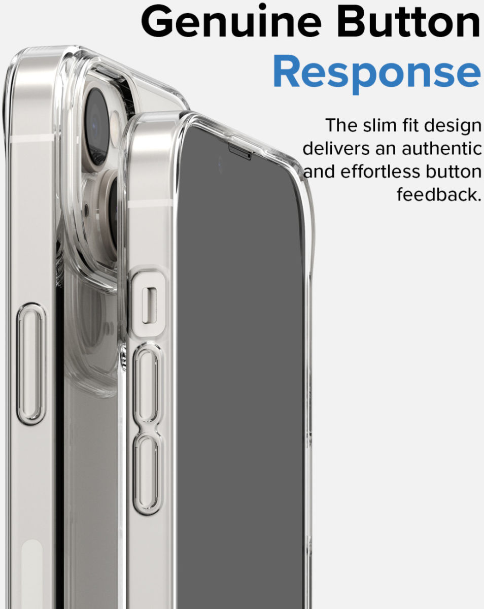 Ringke Air Apple iPhone 14 Hoesje Flexibel TPU Back Cover Transparant afbeelding 7