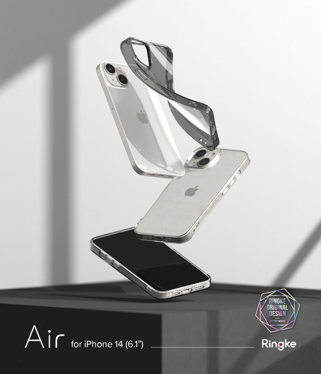 Ringke Air Apple iPhone 14 Hoesje Flexibel TPU Back Cover Transparant afbeelding 10
