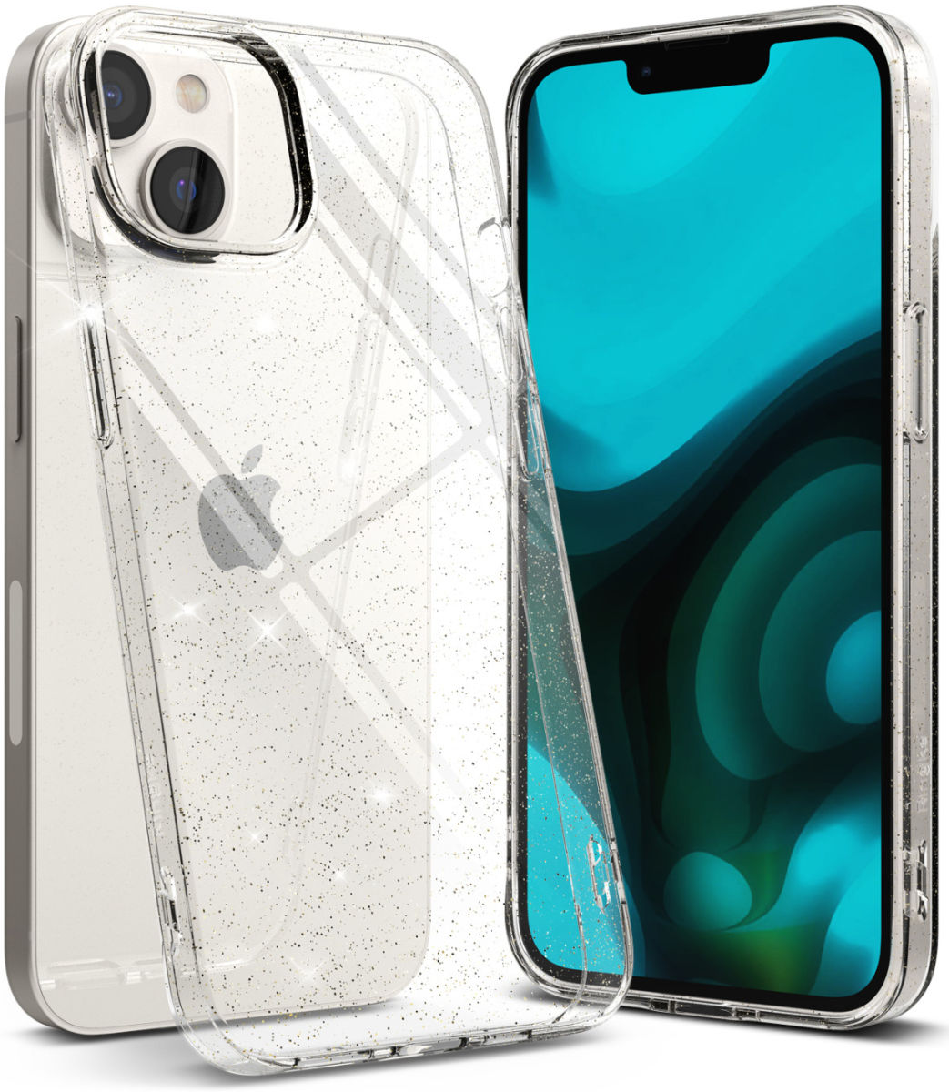 Ringke Air Apple iPhone 14 Hoesje Flexibel TPU Back Cover Glitter afbeelding 2