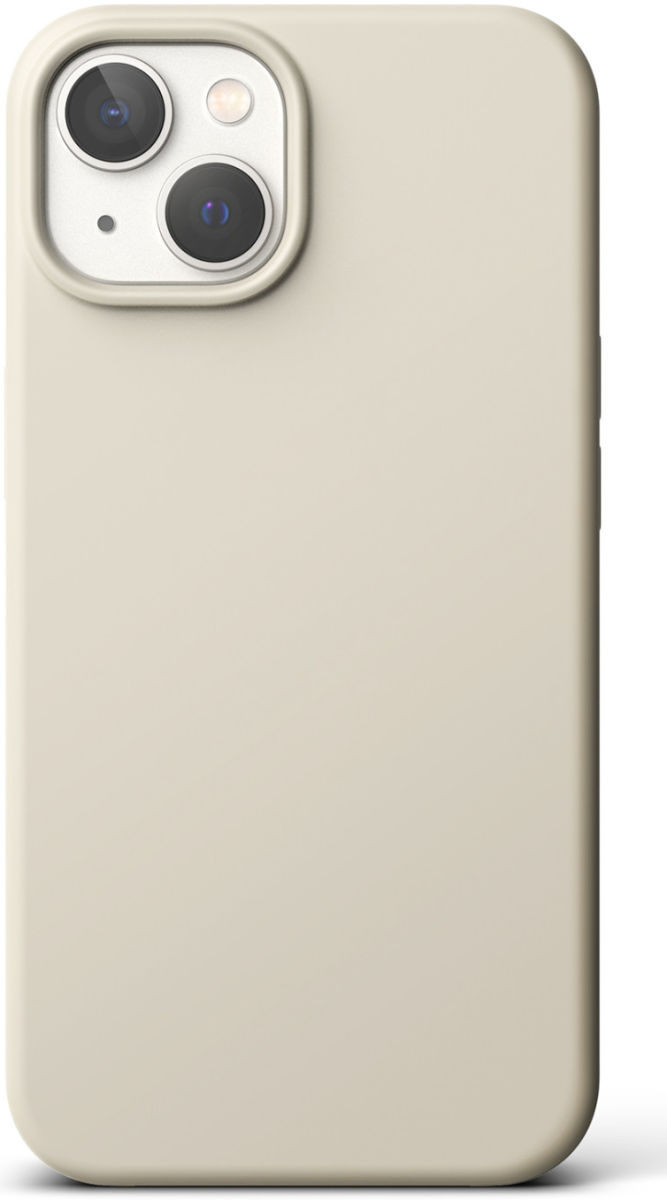 Ringke Silicone Apple iPhone 14 Hoesje Back Cover Beige afbeelding 4