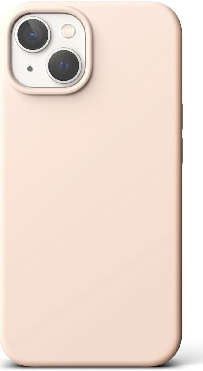Ringke Silicone Apple iPhone 14 Hoesje Back Cover Roze afbeelding 4
