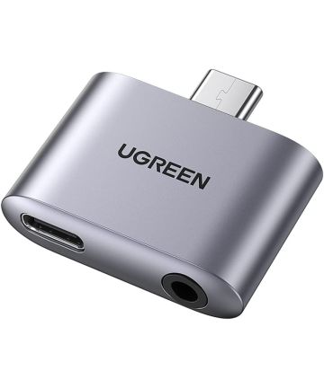UGREEN Splitter USB-C naar USB-C PD & QC en 3.5mm Jack Headset Adapter Kabels
