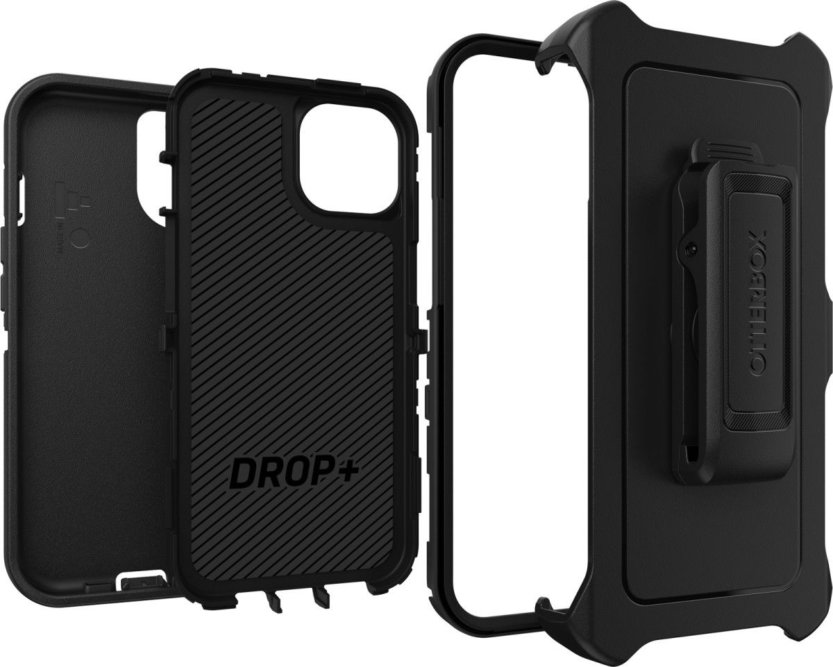 OtterBox Defender Apple iPhone 14 Hoesje Back Cover Zwart afbeelding 9
