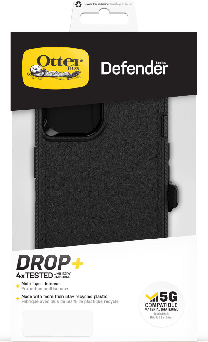 OtterBox Defender Apple iPhone 14 Hoesje Back Cover Zwart afbeelding 12
