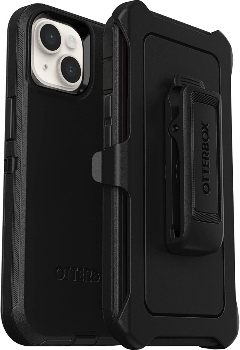 OtterBox Defender Apple iPhone 14 Hoesje Back Cover Zwart afbeelding 1