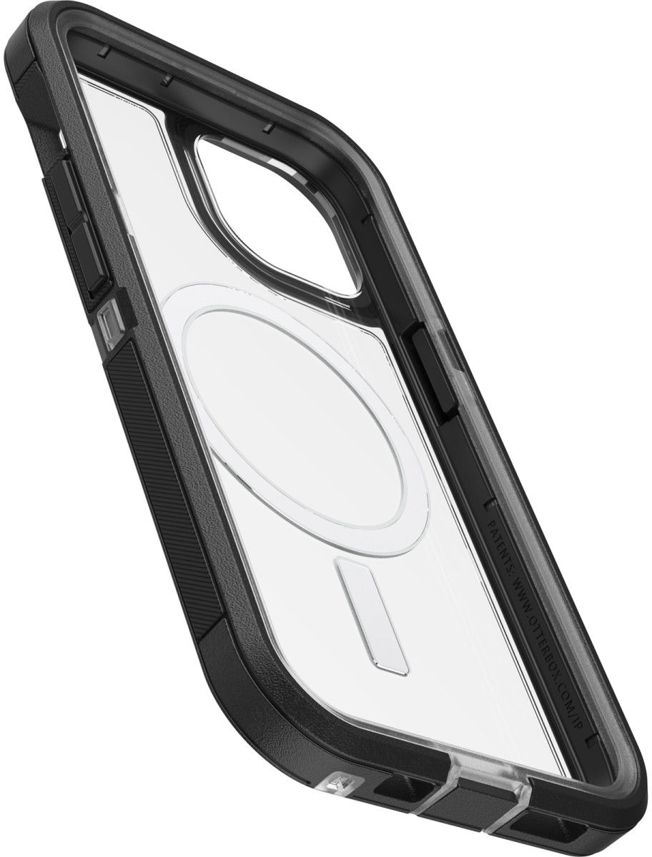 OtterBox Defender XT Apple iPhone 14 Hoesje MagSafe Transparant Zwart afbeelding 4
