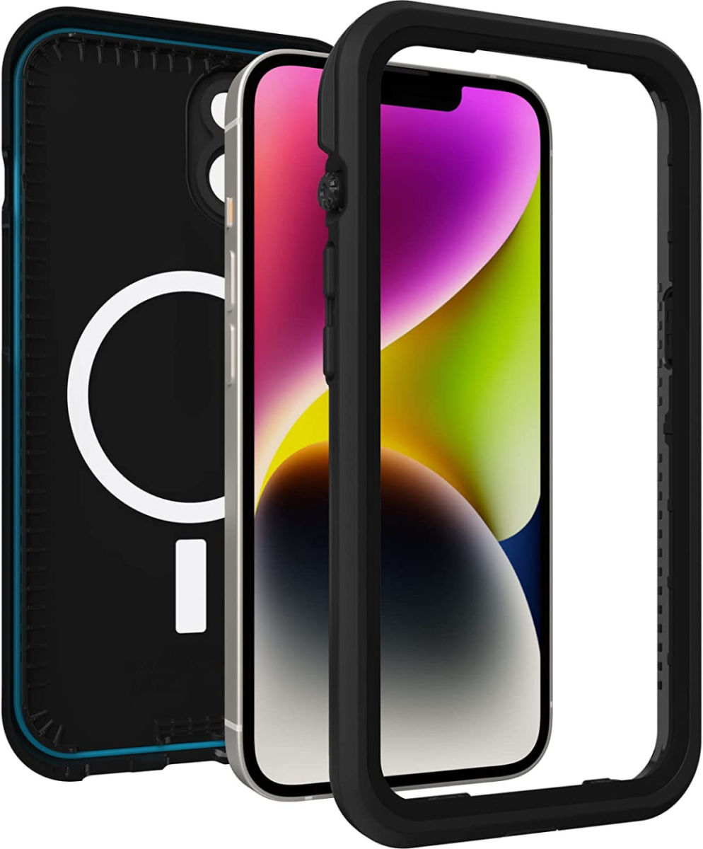 OtterBox Fre MagSafe Apple iPhone 14 Hoesje Waterdicht Zwart afbeelding 2