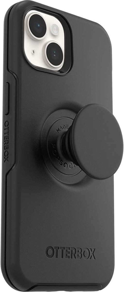 OtterBox Otter + Pop Symmetry Apple iPhone 14 Hoesje Zwart afbeelding 6