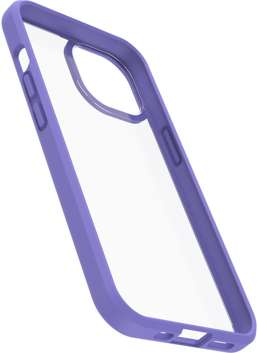 OtterBox React Apple iPhone 14 Hoesje Back Cover Transparant Paars afbeelding 5