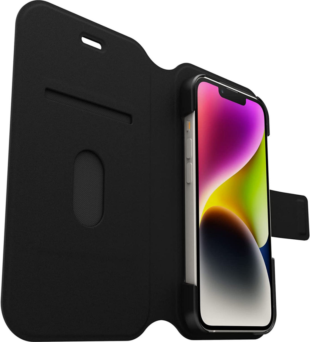 OtterBox Strada Via Series Apple iPhone 14 Hoesje Book Case Zwart afbeelding 2