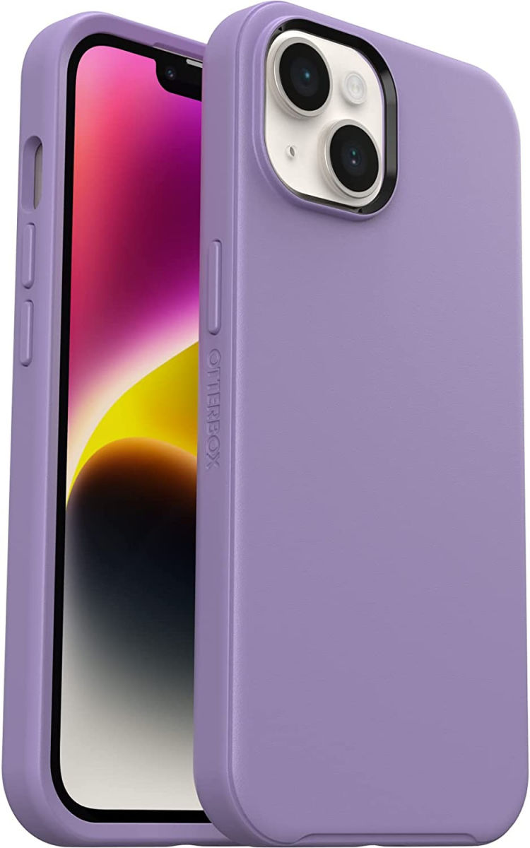 OtterBox Symmetry Series Apple iPhone 14 Hoesje Back Cover Paars afbeelding 1