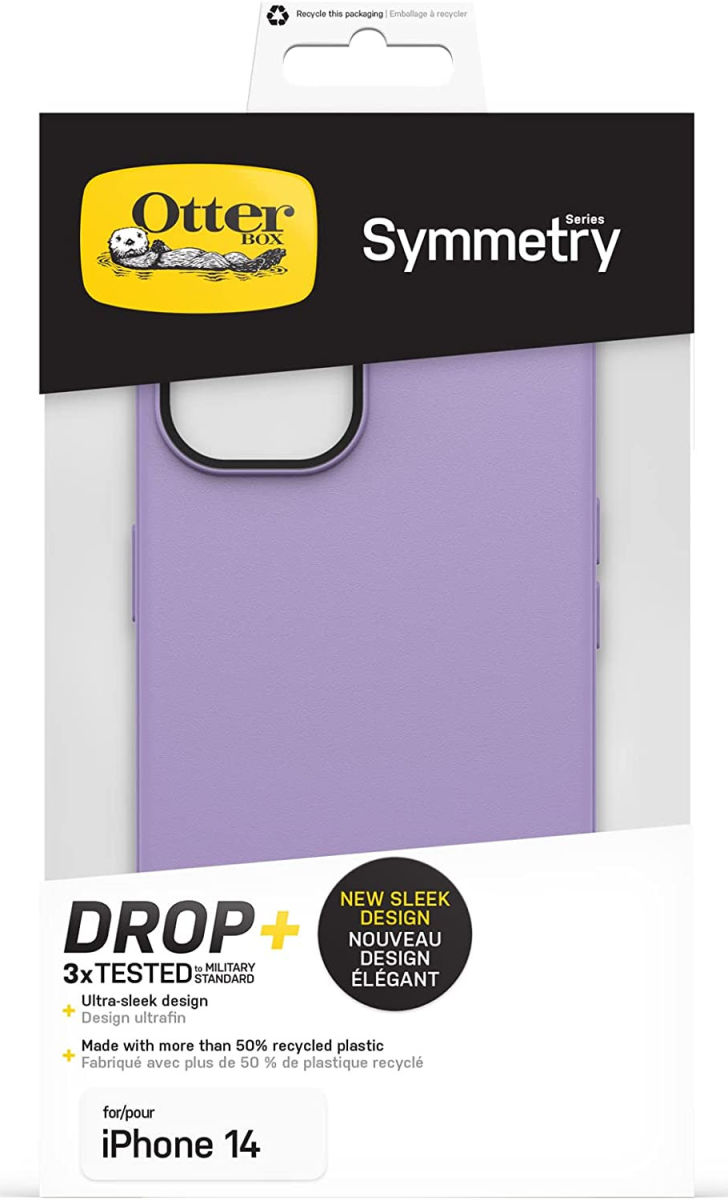OtterBox Symmetry Series Apple iPhone 14 Hoesje Back Cover Paars afbeelding 5