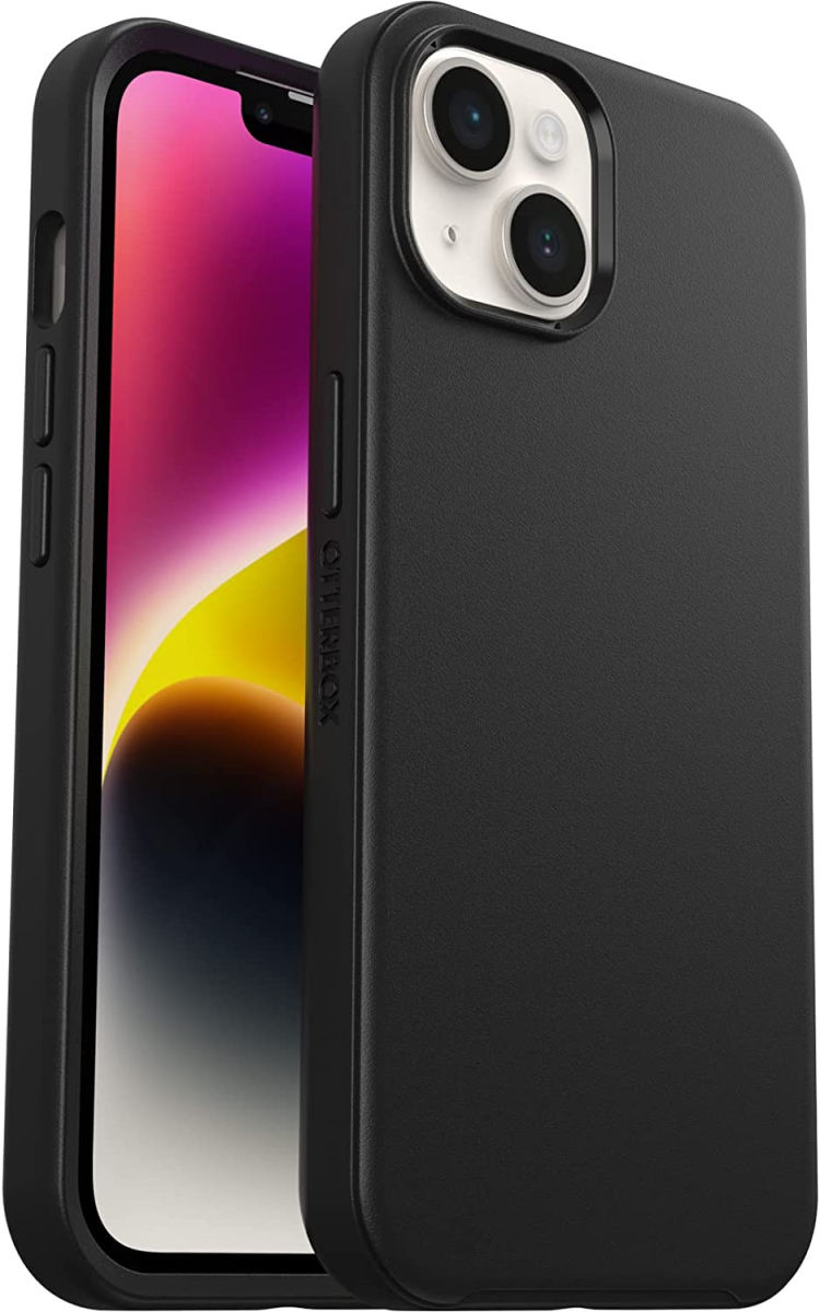 OtterBox Symmetry+ Apple iPhone 14 Hoesje MagSafe Zwart afbeelding 1