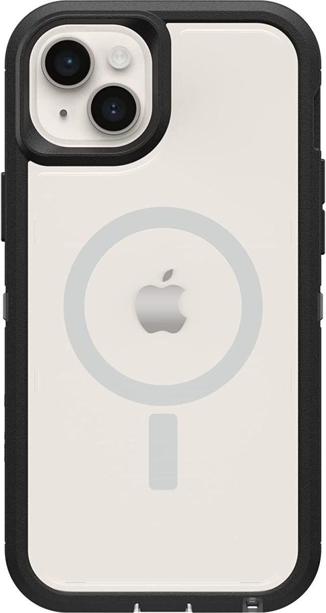 OtterBox Defender XT iPhone 14 Plus Hoesje MagSafe Transparant Zwart afbeelding 3