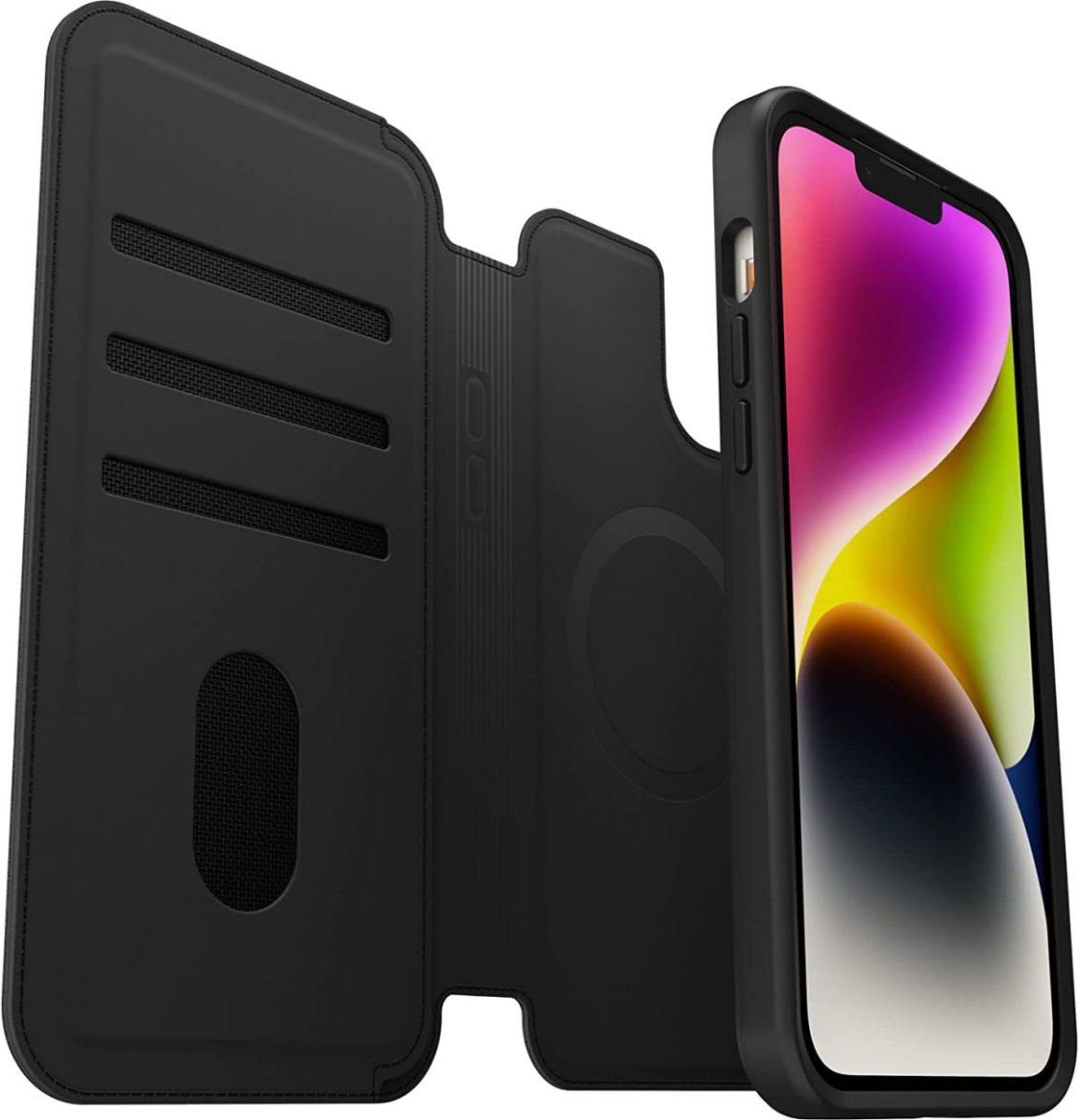 OtterBox MagSafe Folio Apple iPhone 14 Plus Hoesje Book Case Zwart afbeelding 2