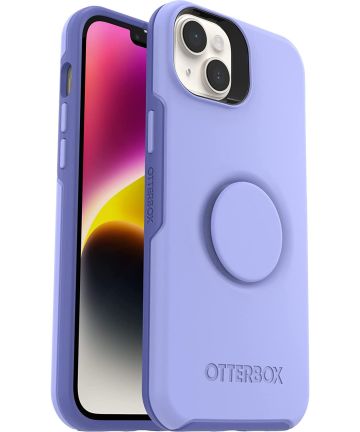 OtterBox Otter + Pop Symmetry Apple iPhone 14 Plus Hoesje Paars Hoesjes