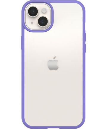 OtterBox React iPhone 14 Plus Hoesje Back Cover Transparant Paars Hoesjes