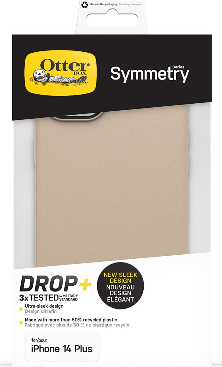 OtterBox Symmetry Apple iPhone 14 Plus Hoesje Back Cover Beige afbeelding 7