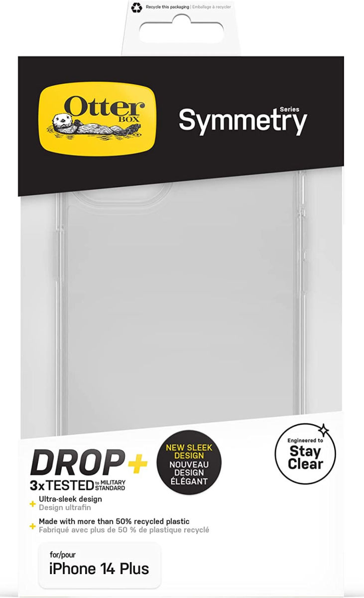 OtterBox Symmetry Apple iPhone 14 Plus Hoesje Back Cover Transparant afbeelding 5