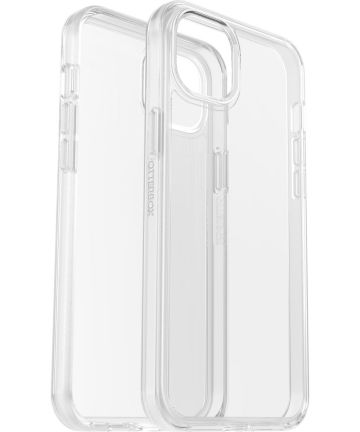 OtterBox Symmetry iPhone 14 Plus Hoesje Transparant + Alpha Glass Hoesjes