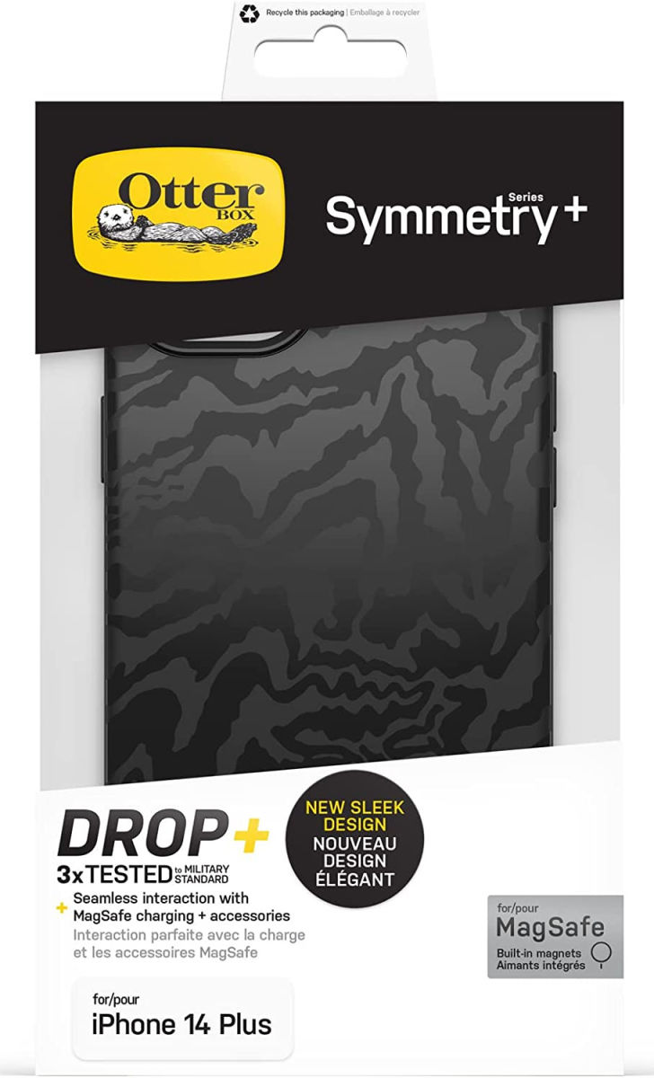 OtterBox Symmetry+ Apple iPhone 14 Plus Hoesje MagSafe Black afbeelding 5