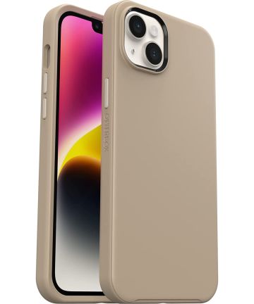 OtterBox Symmetry+ Apple iPhone 14 Plus Hoesje MagSafe Beige Hoesjes