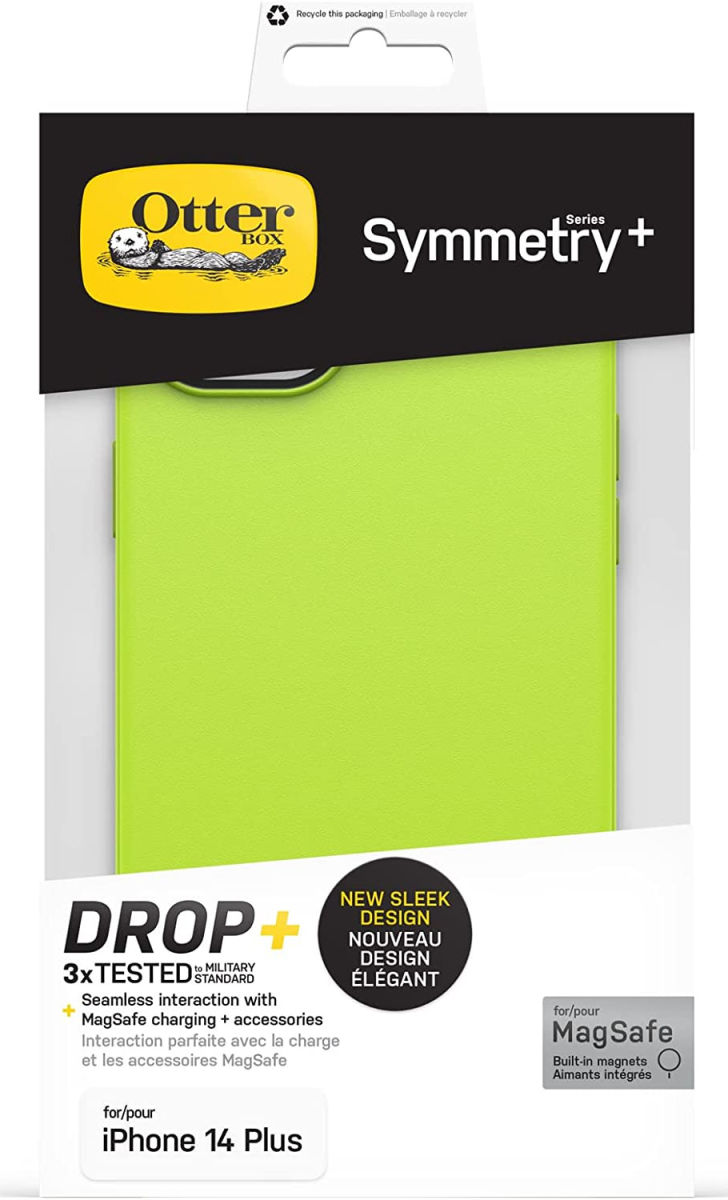 OtterBox Symmetry+ Apple iPhone 14 Plus Hoesje MagSafe Groen afbeelding 5