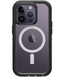 OtterBox Defender XT iPhone 14 Pro Hoesje MagSafe Transparant Zwart