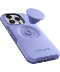 OtterBox Otter + Pop Symmetry Apple iPhone 14 Pro Hoesje Paars