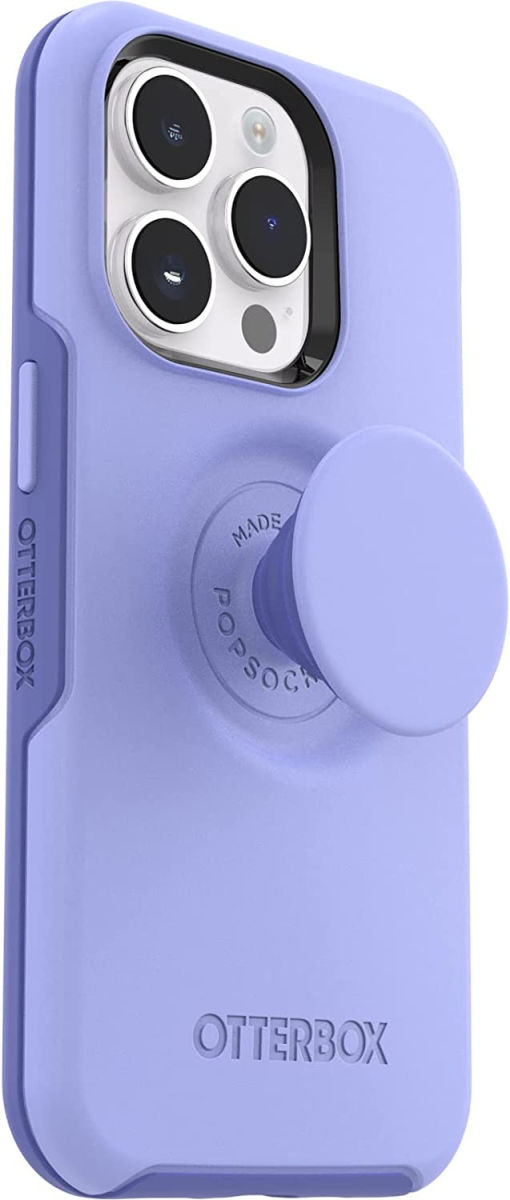 OtterBox Otter + Pop Symmetry Apple iPhone 14 Pro Hoesje Paars afbeelding 5