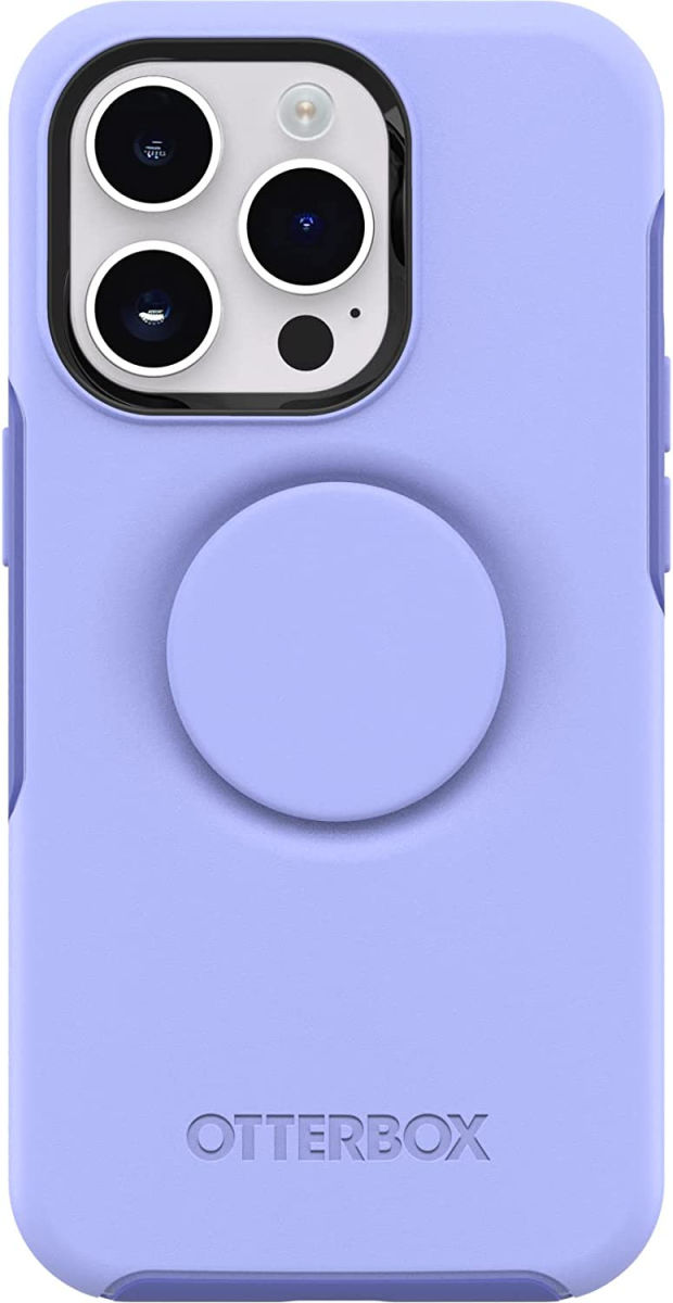OtterBox Otter + Pop Symmetry Apple iPhone 14 Pro Hoesje Paars afbeelding 6