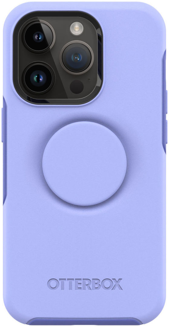 OtterBox Otter + Pop Symmetry Apple iPhone 14 Pro Hoesje Paars afbeelding 7