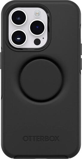 OtterBox Otter + Pop Symmetry Apple iPhone 14 Pro Hoesje Zwart afbeelding 4