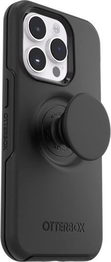OtterBox Otter + Pop Symmetry Apple iPhone 14 Pro Hoesje Zwart afbeelding 6