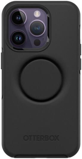 OtterBox Otter + Pop Symmetry Apple iPhone 14 Pro Hoesje Zwart afbeelding 8