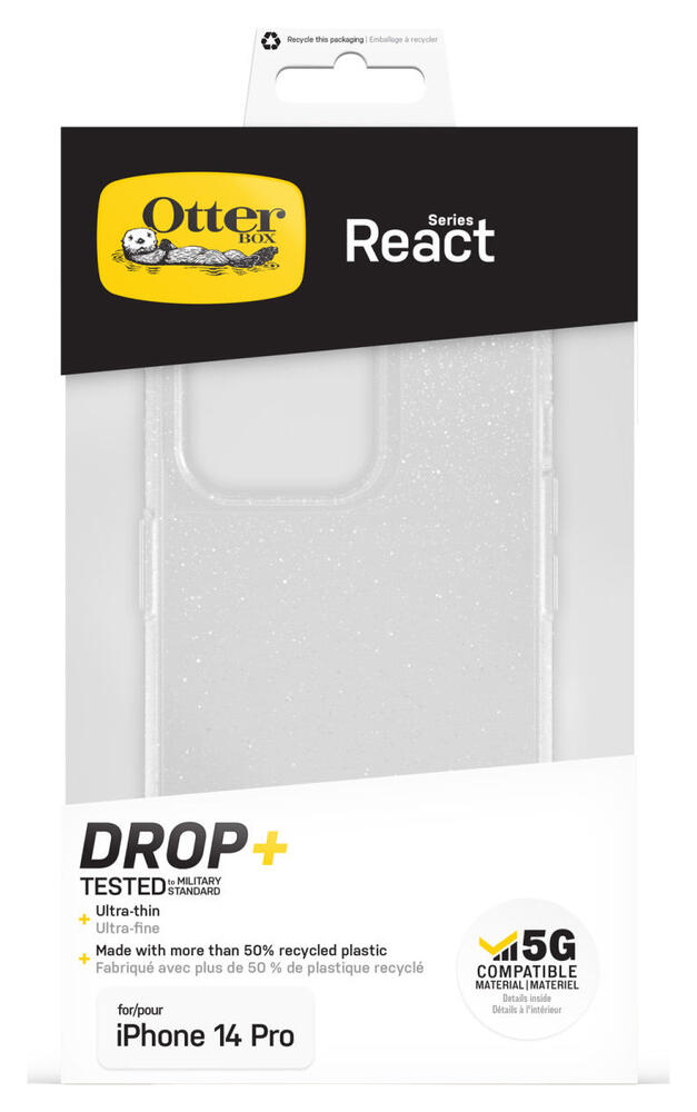 OtterBox React Apple iPhone 14 Pro Hoesje Back Cover Glitter afbeelding 9