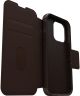 OtterBox Strada Apple iPhone 14 Pro Hoesje Echt Leer Book Case Bruin