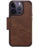 OtterBox Strada Apple iPhone 14 Pro Hoesje Echt Leer Book Case Bruin