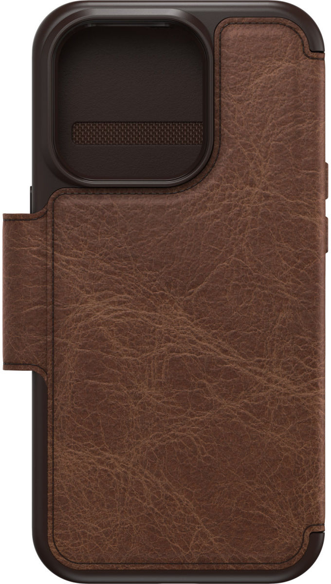 OtterBox Strada Apple iPhone 14 Pro Hoesje Echt Leer Book Case Bruin afbeelding 6