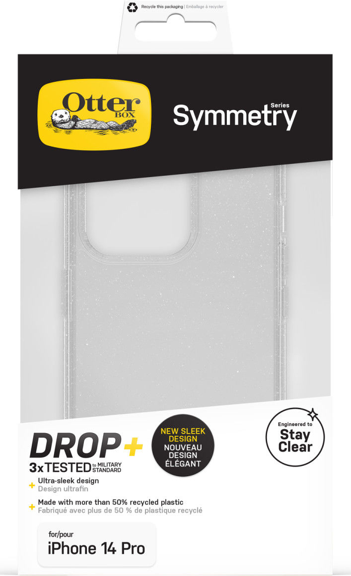 OtterBox Symmetry Apple iPhone 14 Pro Hoesje Back Cover Glitter afbeelding 9