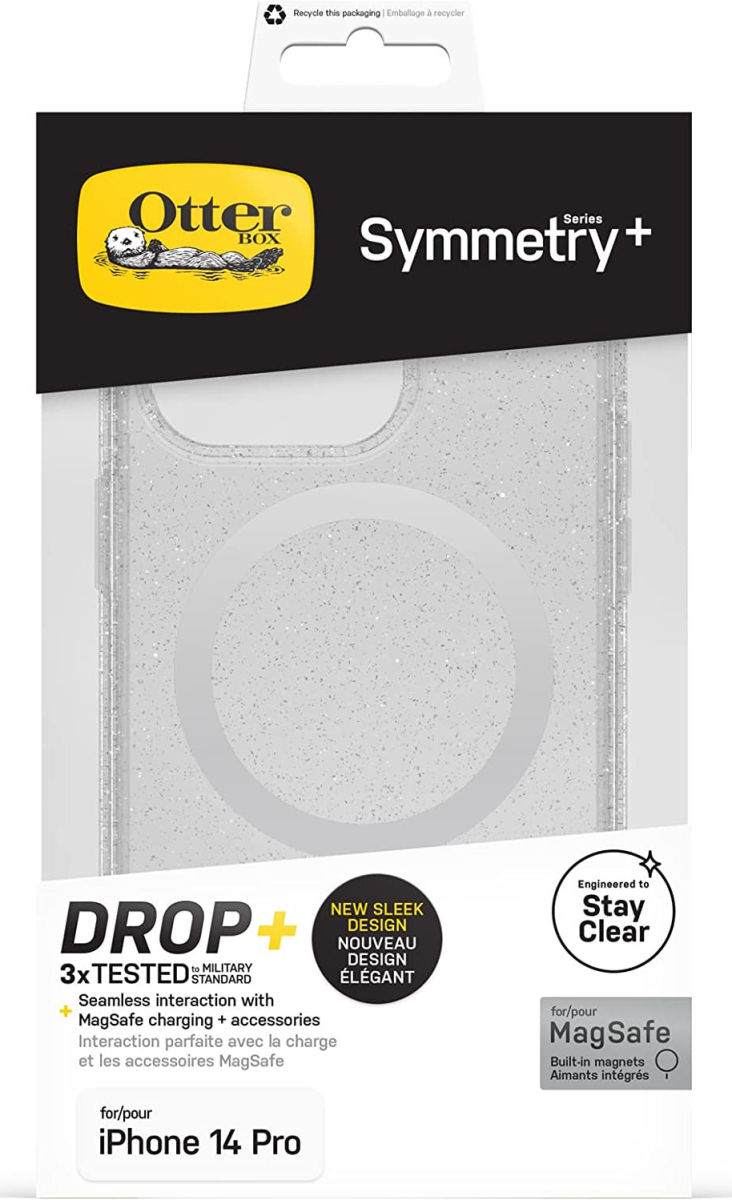 OtterBox Symmetry+ Apple iPhone 14 Pro Hoesje MagSafe Glitter afbeelding 5