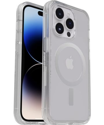 OtterBox Symmetry+ Apple iPhone 14 Pro Hoesje MagSafe Transparant Hoesjes