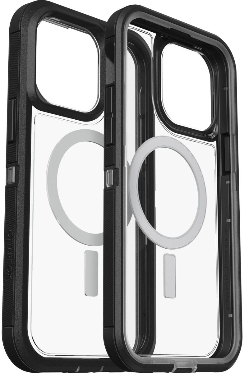 OtterBox Defender XT iPhone 14 Pro Max Hoesje MagSafe Zwart Clear afbeelding 4