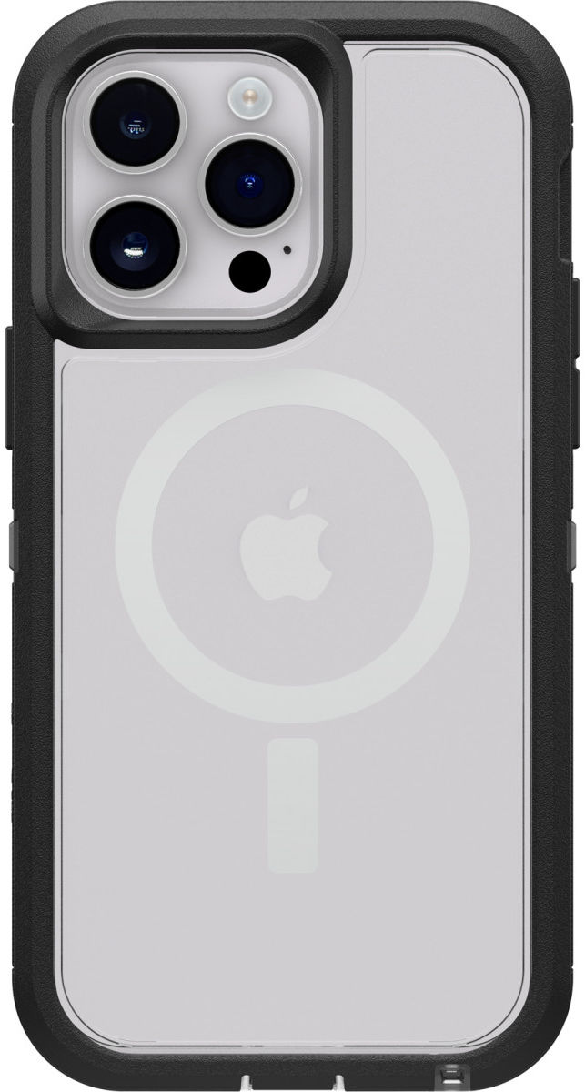 OtterBox Defender XT iPhone 14 Pro Max Hoesje MagSafe Zwart Clear afbeelding 2