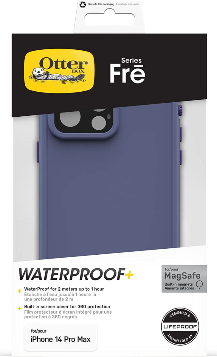OtterBox Fre MagSafe Apple iPhone 14 Pro Max Hoesje Waterdicht Paars afbeelding 5