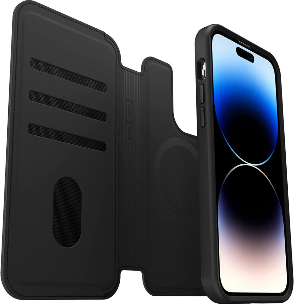 OtterBox MagSafe Folio Apple iPhone 14 Pro Max Hoesje Book Case Zwart afbeelding 2