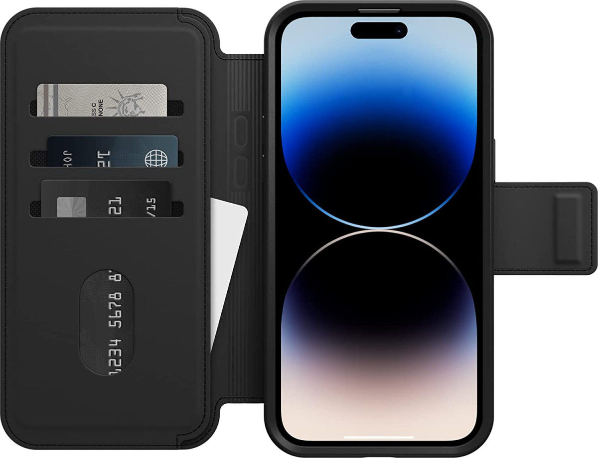 OtterBox MagSafe Folio Apple iPhone 14 Pro Max Hoesje Book Case Zwart afbeelding 3