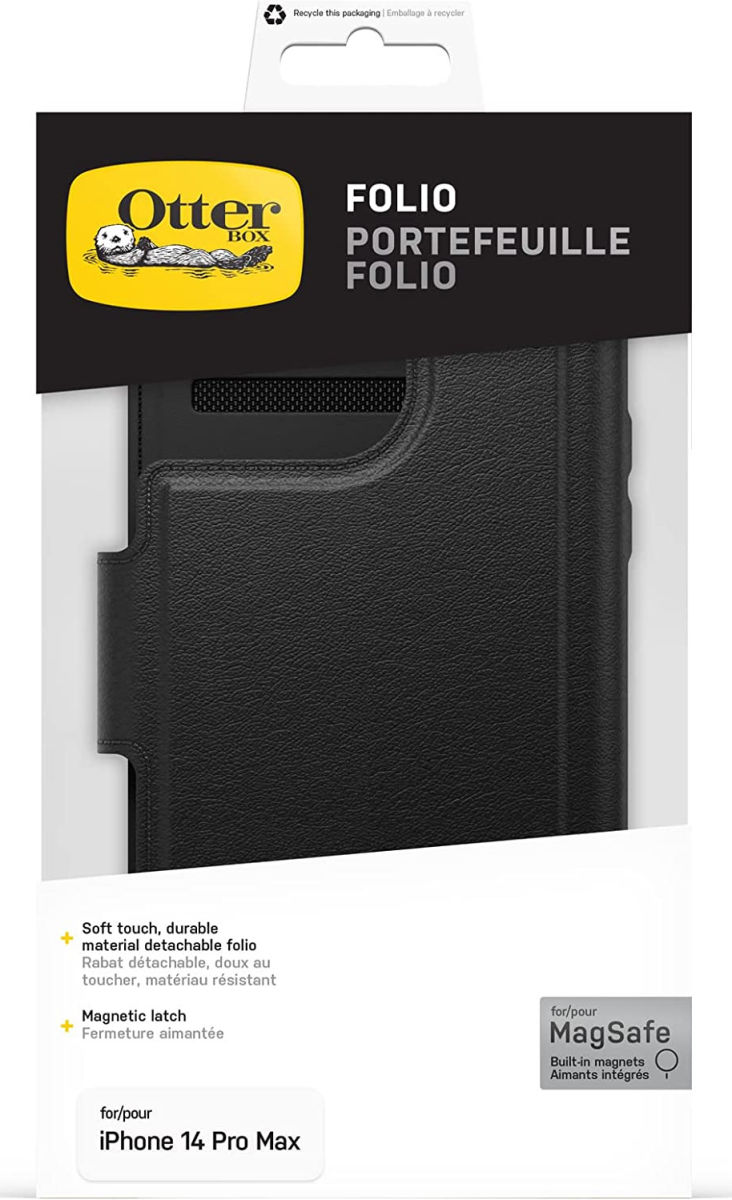OtterBox MagSafe Folio Apple iPhone 14 Pro Max Hoesje Book Case Zwart afbeelding 6